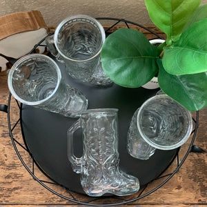 Cowboy Boot Mug Set | 2 mugs